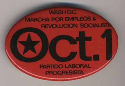 Washington D.C. Marcha por Empleos & Revolucion Socialista Oct. 1