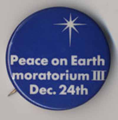 Peace on Earth…Moratorium III