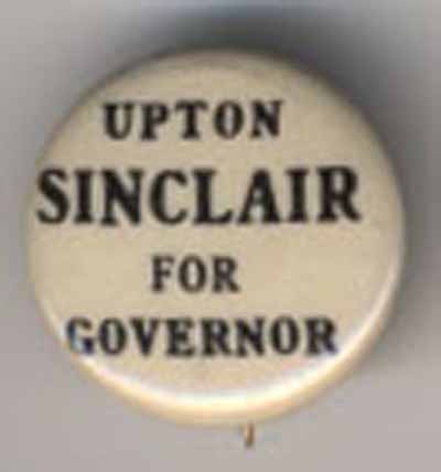 Upton Sinclair for Governor