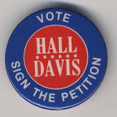 Vote Hall Davis…Sign the Petition
