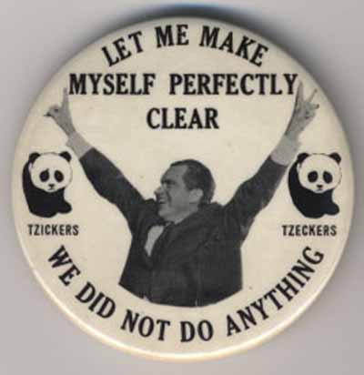 Let Me Make Myself Perfectly Clear…We Did Not Do Anything