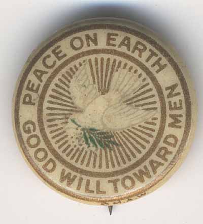 Peace on Earth Good Will Toward Men