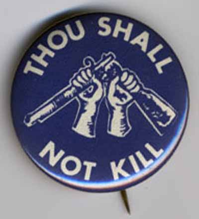 Thou Shall Not Kill