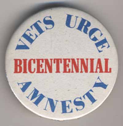 Vets Urge Bicentennial Amnesty
