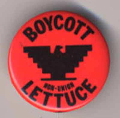 Boycott Non-Union Lettuce
