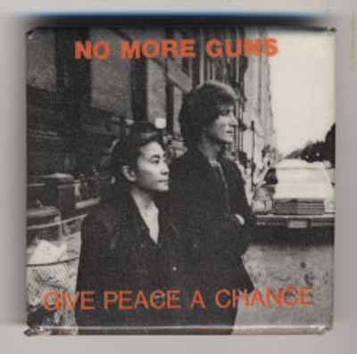 No More Guns…Give Peace a Chance