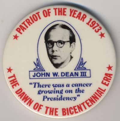 Patriot of the Year 1973 John W. Dean III