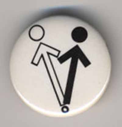 black and white up arrows