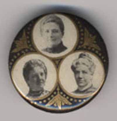 portraits of three women