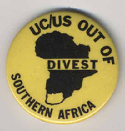 UC/US Out of Southern Africa…Divest