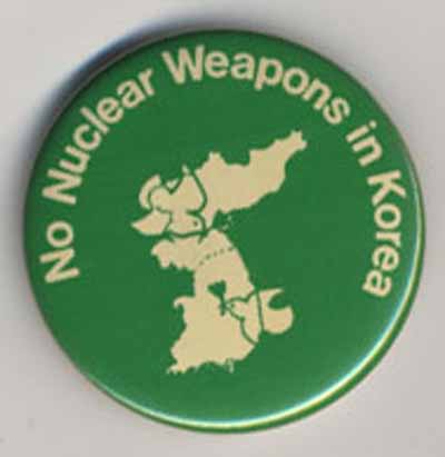 No Nuclear Weapons in Korea