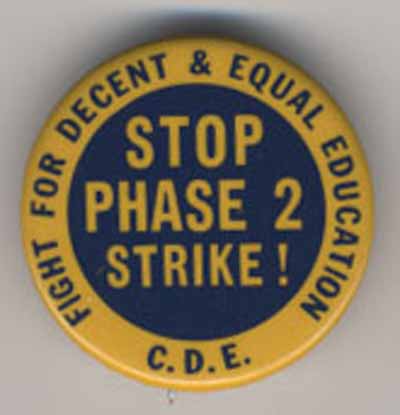 Stop Phase 2 Strike!…Fight for Decent  and Equal Education…C.D.E.