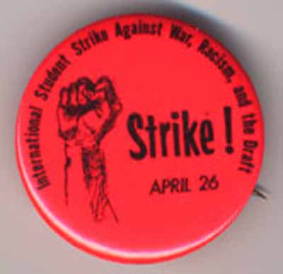 Strike April 26!…International Student Strike Against War, Racism, and the Draft