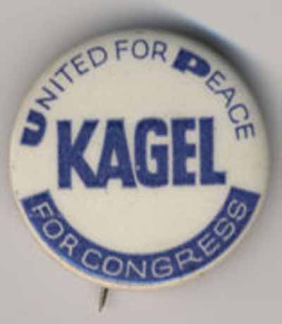 United for Peace…Kagel for Congress