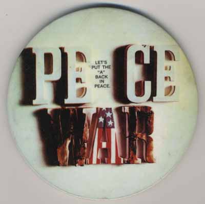 Let’s Put the “A” Back in Peace