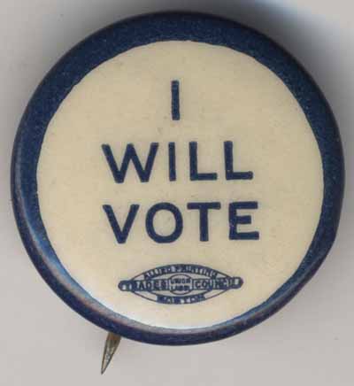 I Will Vote_white blue