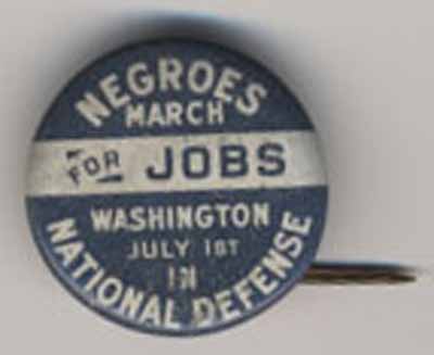 Negroes March for Jobs in National Defense  Washington July 1st