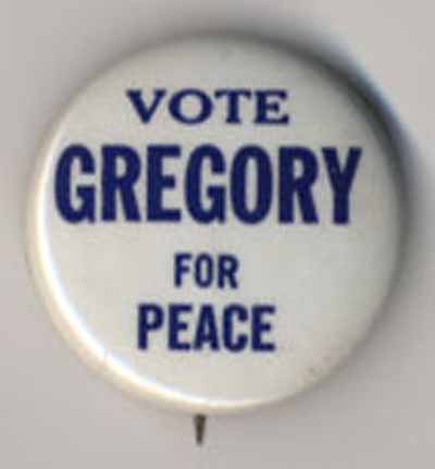 Vote Gregory for Peace