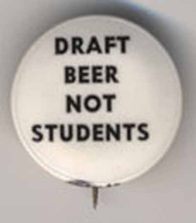 Draft Beer Not Students