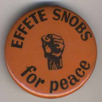 Effete Snobs for Peace