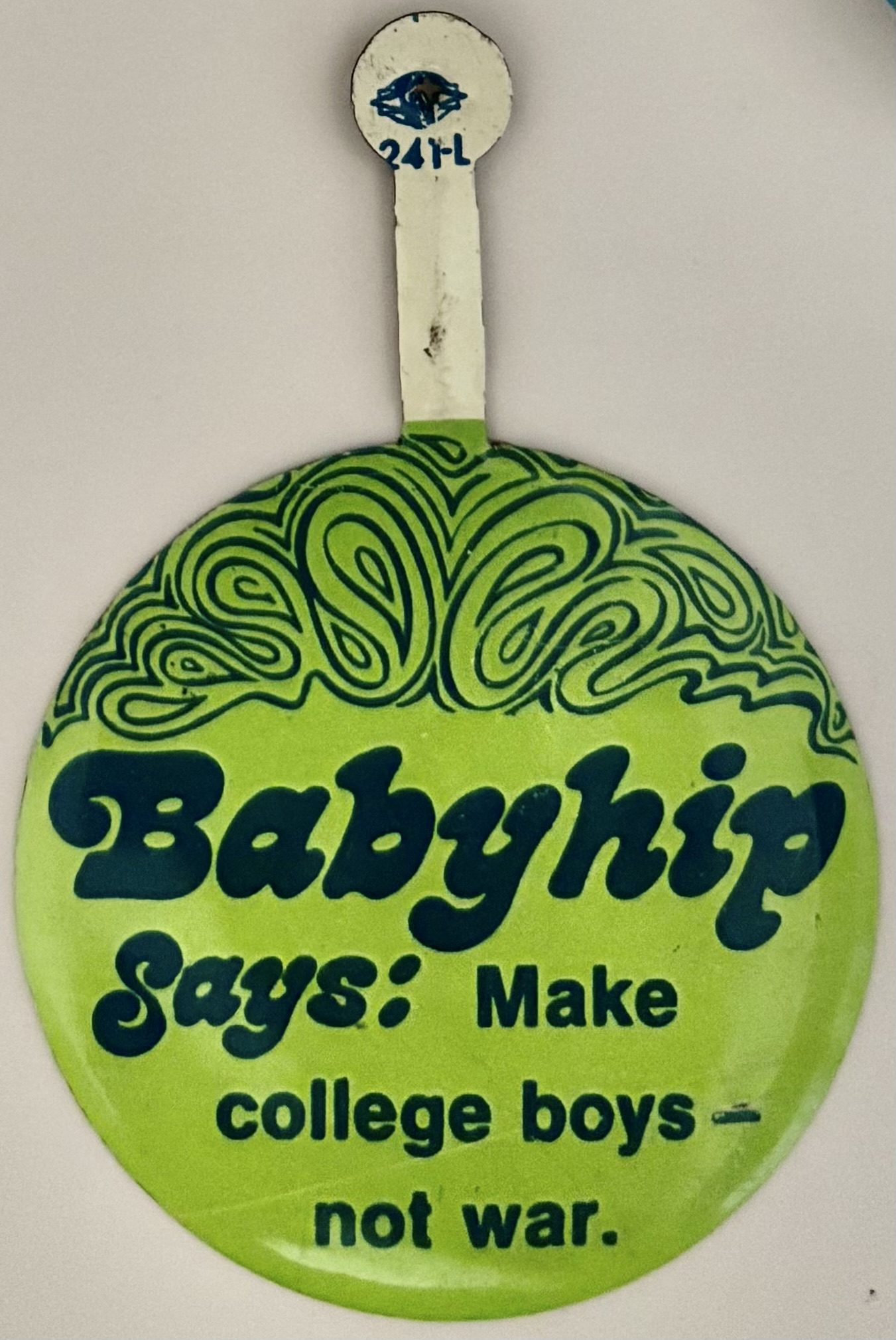 Babyhip Says: Make college boys – not war.