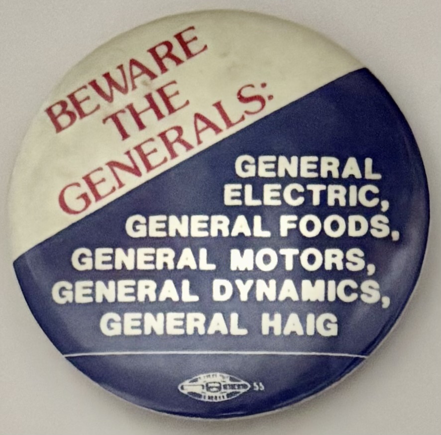 Beware the Generals