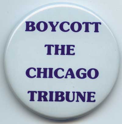 Boycott the Chicago Tribune