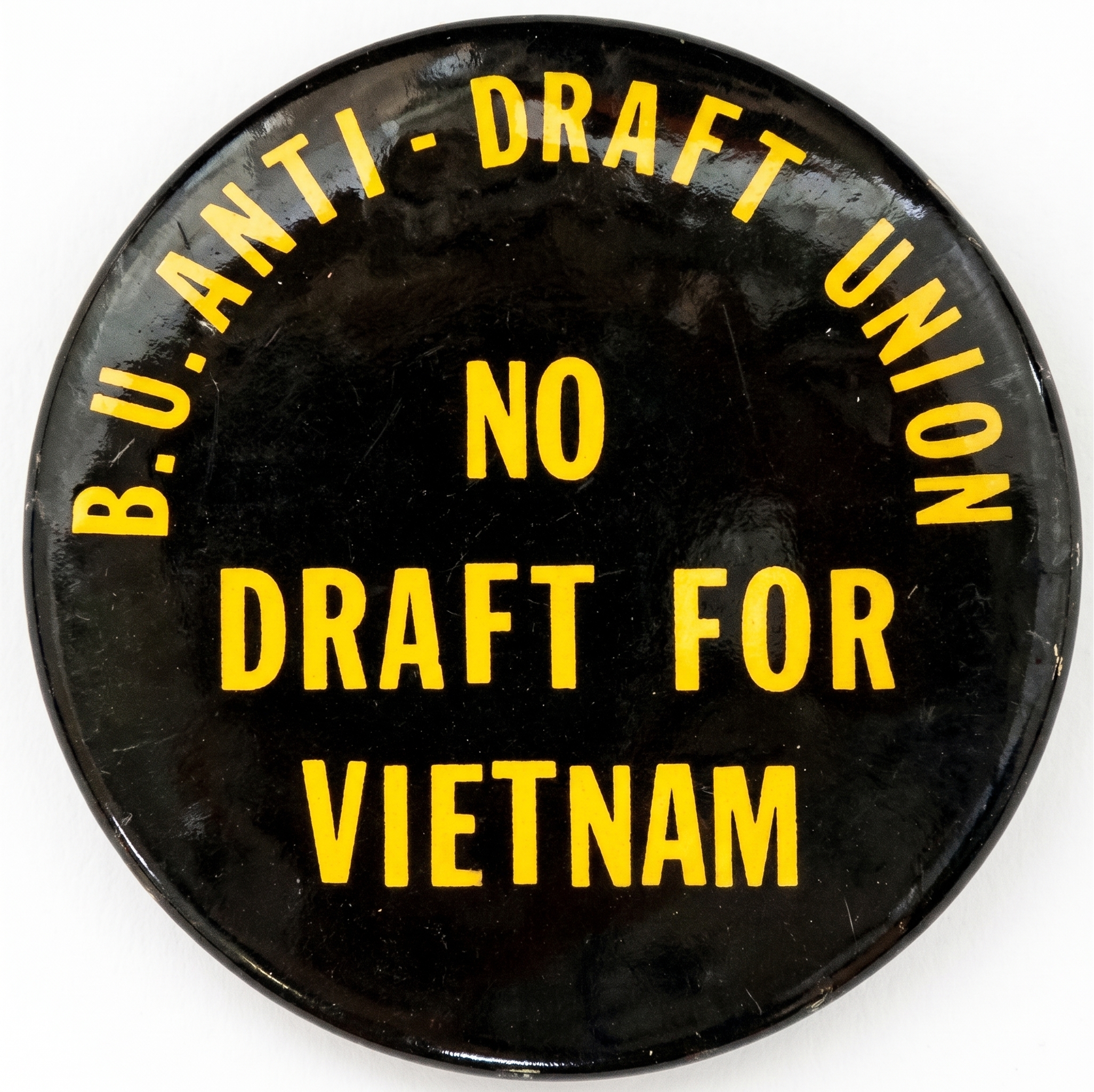 B.U. Anti-Draft Union No Draft for Vietnam