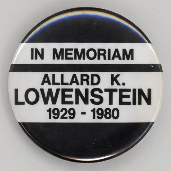 In Memoriam Allard K. Lowenstein 1929-1980