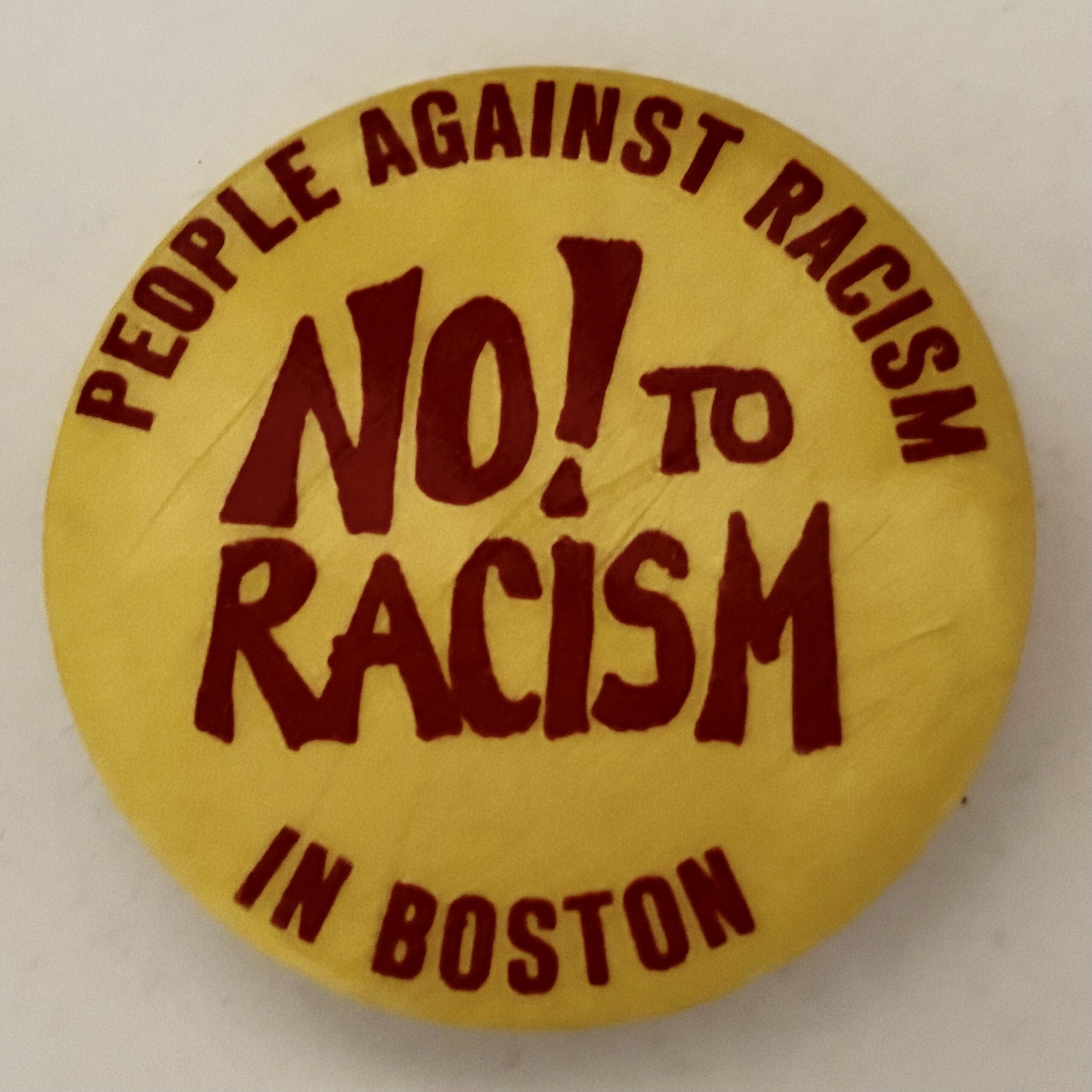 No to Racism People Against Racism in Boston